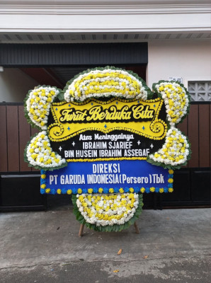 Papan Bunga Duka di Morotai Utara