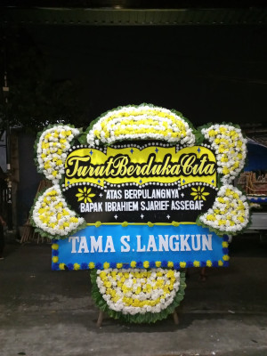 Papan Bunga Duka di Morotai Utara