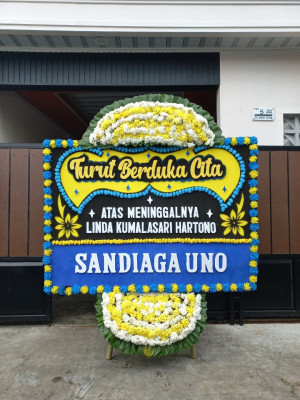 Papan Bunga Duka di Morotai Utara