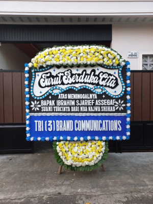 Papan Bunga Duka di Morotai Utara